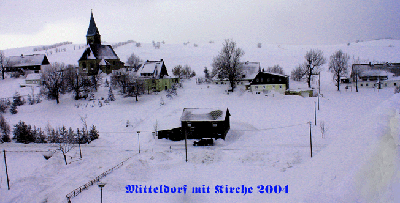 Winterstimmung im Mitteldorf